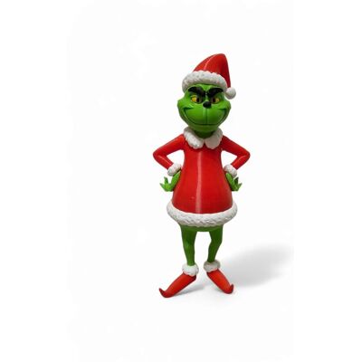 MoranQ Figurka Grinch – Świąteczna Postać Kolekcjonerska 27 cm MoranQ Figurka Grinch – Świąteczna Postać Kolekcjonerska 27 cm