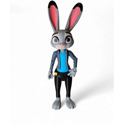 MoranQ Figurka Judy Hopps – Zootopia 2 – Ruchoma Postać ok. 27 cm MoranQ Figurka Judy Hopps – Zootopia 2 – Ruchoma Postać ok. 27 cm