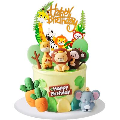 inna (Inny) FIGURKA NA TORT OZDOBNA MISIE ZOO DŻUNGLA TOPPER NA TORT CAKE URODZINY inna (Inny) FIGURKA NA TORT OZDOBNA MISIE ZOO DŻUNGLA TOPPER NA TORT CAKE URODZINY