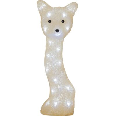 STAR TRADING Figurka ogrodowa lis Led CRYSTALO IP44 STAR TRADING Figurka ogrodowa lis Led CRYSTALO IP44