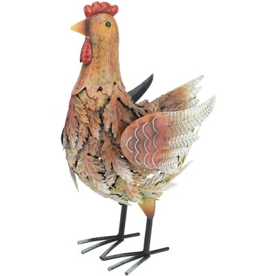 ProGarden Figurka ogrodowa z metalu Kura 34 cm ProGarden Figurka ogrodowa z metalu Kura 34 cm