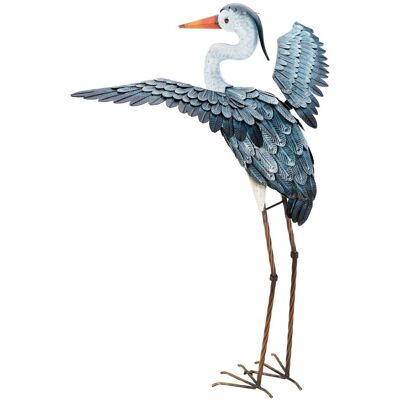 ProGarden Figurka ogrodowa Żuraw metalowy 86 cm ProGarden Figurka ogrodowa Żuraw metalowy 86 cm