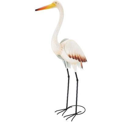 ProGarden Figurka ogrodowa Żuraw metalowy 87 cm ProGarden Figurka ogrodowa Żuraw metalowy 87 cm