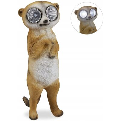 brak danych FIGURKA OGRODOWASURYKATKA SOLARNE OCZY LED 21 CM PIEKNA DO OGRODU SKALNIAK brak danych FIGURKA OGRODOWASURYKATKA SOLARNE OCZY LED 21 CM PIEKNA DO OGRODU SKALNIAK