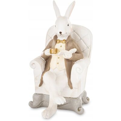 Inny producent Figurka Pan Królik na fotelu 18cm Inny producent Figurka Pan Królik na fotelu 18cm