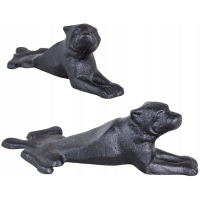 Inny producent FIGURKA PIES ŻELIWNA CZARNA odbojnik stoper do drzwi dekoracyjna 18cm Inny producent FIGURKA PIES ŻELIWNA CZARNA odbojnik stoper do drzwi dekoracyjna 18cm