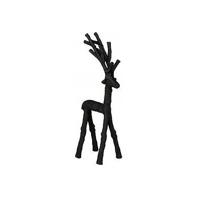 Inny producent Figurka renifer czarny 23,5cm Inny producent Figurka renifer czarny 23,5cm