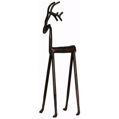 Skandi.pl FIGURKA RENIFER JELEŃ 42cm ŚWIĄTECZNA LOFT NA ŚWIĘTA CZARNA METALOWA Skandi.pl FIGURKA RENIFER JELEŃ 42cm ŚWIĄTECZNA LOFT NA ŚWIĘTA CZARNA METALOWA