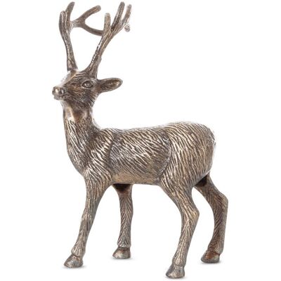 Figurka świąteczna Jeleń 17x7x31 stalowa Eurofirany Figurka świąteczna Jeleń 17x7x31 stalowa Eurofirany