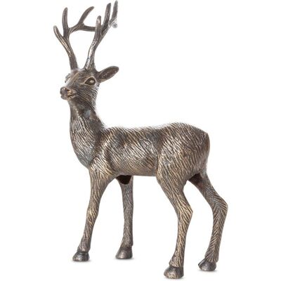 Figurka świąteczna Jeleń 22x9x42 stalowa Eurofirany Figurka świąteczna Jeleń 22x9x42 stalowa Eurofirany