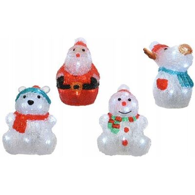 Kaemingk Figurka Świąteczna Ozdobna Mix 16 Cm Kaemingk Figurka Świąteczna Ozdobna Mix 16 Cm