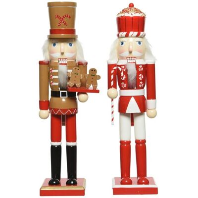 ABC Figurka Z Drewna Świąteczna Dziadek Do Orzechów ABC Figurka Z Drewna Świąteczna Dziadek Do Orzechów