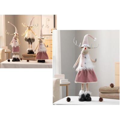 7&7 figurka z teleskopowymi nogami PANI RENIFER w sukience 93/70cm XGI-106 7&7 figurka z teleskopowymi nogami PANI RENIFER w sukience 93/70cm XGI-106