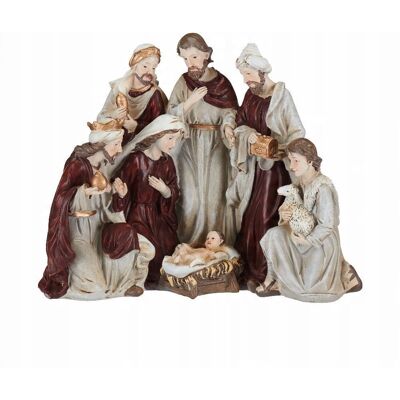 VILLA ITALIA Figurki Pokłon trzech mędrców 19 cm HOLY FAMILY VILLA ITALIA Figurki Pokłon trzech mędrców 19 cm HOLY FAMILY