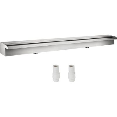 Vevor Fontanna wodospad 150 cm stal nierdzewna do basenu ogrodu oczka wodnego Vevor Fontanna wodospad 150 cm stal nierdzewna do basenu ogrodu oczka wodnego
