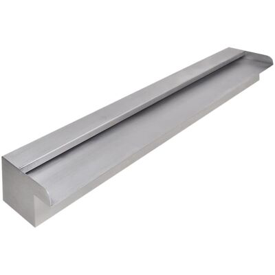 vidaXL Fontanna / Wodospad do basenu Prostokątny ze stali nierdzewnej 90 cm vidaXL Fontanna / Wodospad do basenu Prostokątny ze stali nierdzewnej 90 cm