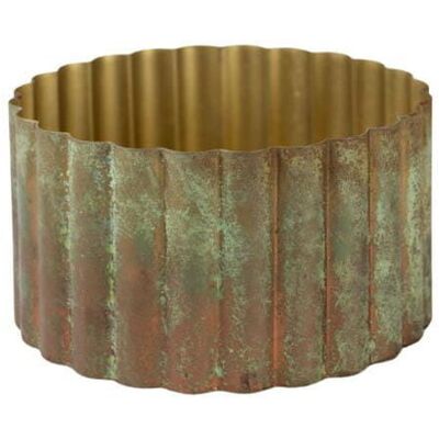 Belldeco Garden green Osłonka metal 1 Belldeco Garden green Osłonka metal 1