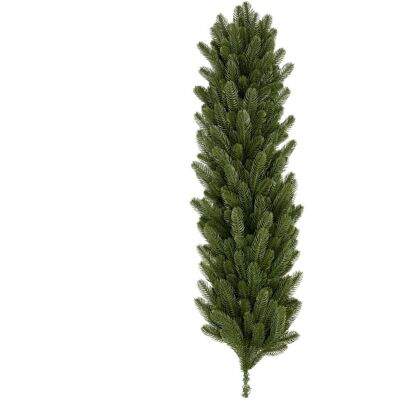 Springos Girlanda choinkowa 100 cm sztuczna łańcuch świąteczny z gałązek na stół, kominek zielony Springos Girlanda choinkowa 100 cm sztuczna łańcuch świąteczny z gałązek na stół, kominek zielony