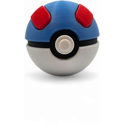 MoranQ Great Ball – Figurka Pokémon – Kolekcjonerska Pokeball 7 cm MoranQ Great Ball – Figurka Pokémon – Kolekcjonerska Pokeball 7 cm