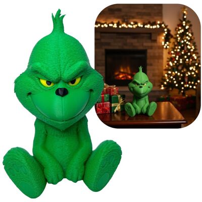 AT3D Grinch figurka świąteczna dekoracja na prezent kolekcjonerska 15 cm AT3D Grinch figurka świąteczna dekoracja na prezent kolekcjonerska 15 cm