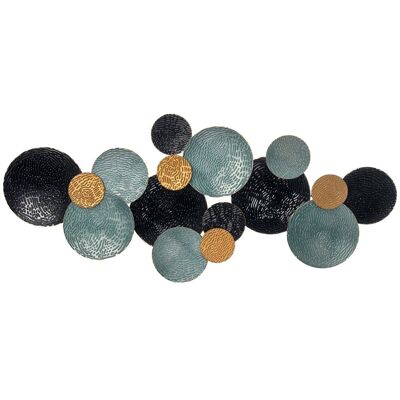 HOMCOM 3D Sztuka ścienna Ozdoba ścienna Dekoracja ścienna Metalowa rzeźba ścienna Sztuka do salonu Sypialnia Jadalnia Nowoczesna 121 x 53 cm HOMCOM 3D Sztuka ścienna Ozdoba ścienna Dekoracja ścienna Metalowa rzeźba ścienna Sztuka do salonu Sypialnia Jadalnia Nowoczesna 121 x 53 cm