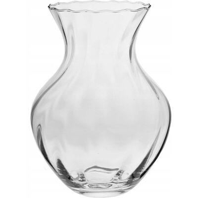 Klasyczny Wazon Na Kwiaty Home Krosno 28Cm Szklany Klasyczny Wazon Na Kwiaty Home Krosno 28Cm Szklany