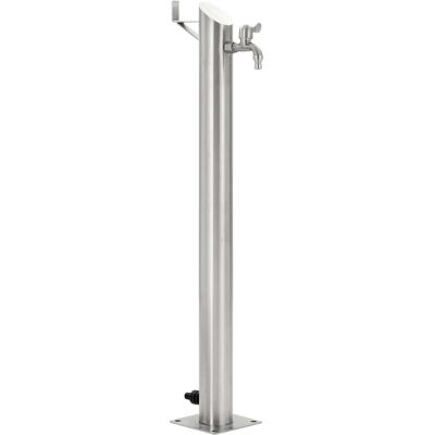 vidaXL Ogrodowa kolumna wodna ze stali nierdzewnej 95cm vidaXL Ogrodowa kolumna wodna ze stali nierdzewnej 95cm