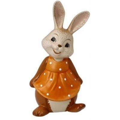 Tea Tea Króliczek w Pomarańczowej Sukience Figurka 12 cm Goebel Tea Tea Króliczek w Pomarańczowej Sukience Figurka 12 cm Goebel