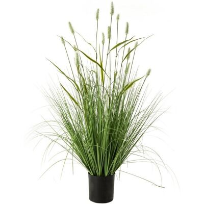 Eurofirany KWIAT TRAWA 37 WYS.85 CM WYS. DONICZKI 13 CM DŁ. TRAWY 6 CM ZIELONY Eurofirany KWIAT TRAWA 37 WYS.85 CM WYS. DONICZKI 13 CM DŁ. TRAWY 6 CM ZIELONY