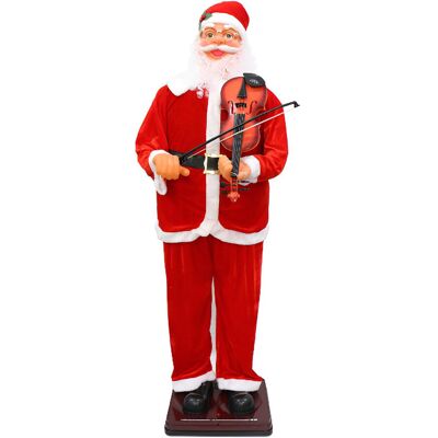 Inna producent MIKOŁAJ figurka DUŻY TAŃCZĄCY GRAJĄCY muzyka CZUJNIK RUCHU DŹWIĘKU 180 cm Inna producent MIKOŁAJ figurka DUŻY TAŃCZĄCY GRAJĄCY muzyka CZUJNIK RUCHU DŹWIĘKU 180 cm