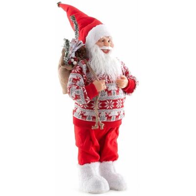 Mikołaj figurka świąteczna 60 cm EUROFIRANY Mikołaj figurka świąteczna 60 cm EUROFIRANY