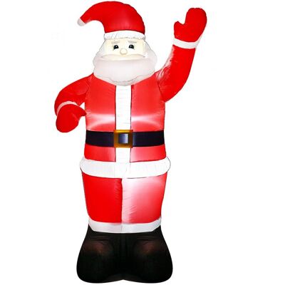 Springos Mikołaj samopompujący 180 cm dmuchany z oświetleniem LED na zewnątrz IP44 Springos Mikołaj samopompujący 180 cm dmuchany z oświetleniem LED na zewnątrz IP44