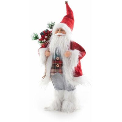 Eurofirany Mikołaj Z Workiem Prezentów Figurka 45 Cm Eurofirany Mikołaj Z Workiem Prezentów Figurka 45 Cm