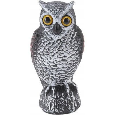 Inny producent Odstraszacz ptaków sowa figurka wodoodporna 24,7x9,5cm ogrodowa Inny producent Odstraszacz ptaków sowa figurka wodoodporna 24,7x9,5cm ogrodowa