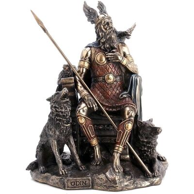 brak danych ODYN Z PSAMI NA TRONIE NAJWYŻSZY BÓG NORDYCKI FIGURKA VERONESE 25 CM brak danych ODYN Z PSAMI NA TRONIE NAJWYŻSZY BÓG NORDYCKI FIGURKA VERONESE 25 CM