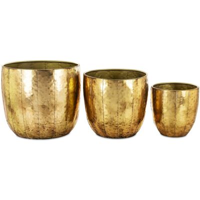 ART Osłonka Kpl. 3 Szt.Metalowa Doniczka Dekoracyjna ART Osłonka Kpl. 3 Szt.Metalowa Doniczka Dekoracyjna