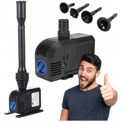 brak danych POMPA OBIEKOWA DO OCZKA FONTANNA Z FILTREM 600L/H PODNOSZENIE WODY 1,3 m brak danych POMPA OBIEKOWA DO OCZKA FONTANNA Z FILTREM 600L/H PODNOSZENIE WODY 1,3 m
