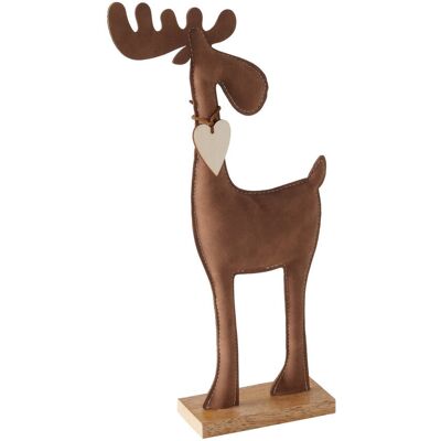 Boltze Ręcznie robiona figurka renifera BOONER, 34 cm Boltze Ręcznie robiona figurka renifera BOONER, 34 cm