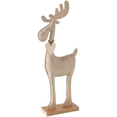Boltze Ręcznie robiona figurka renifera BOONER, 34 cm Boltze Ręcznie robiona figurka renifera BOONER, 34 cm