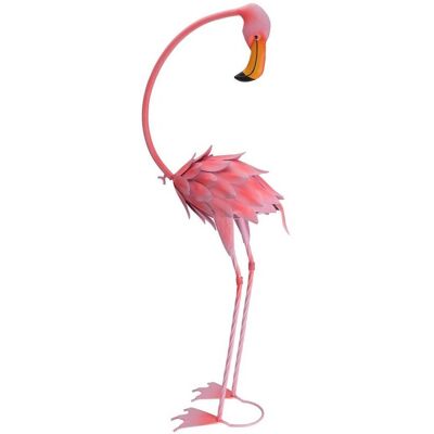 ProGarden Rzeźba ogrodowa ptak FLAMING różowy metalowy 70cm ProGarden Rzeźba ogrodowa ptak FLAMING różowy metalowy 70cm