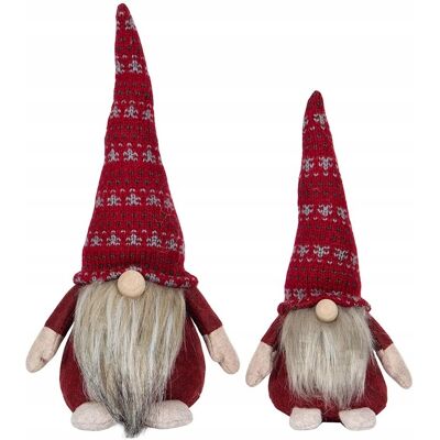 Skandi SKRZAT KRASNAL ŚWIĄTECZNY FIGURKA MIKOŁAJ CZERWONA 2szt NA ŚWIĘTA PREZENT Skandi SKRZAT KRASNAL ŚWIĄTECZNY FIGURKA MIKOŁAJ CZERWONA 2szt NA ŚWIĘTA PREZENT