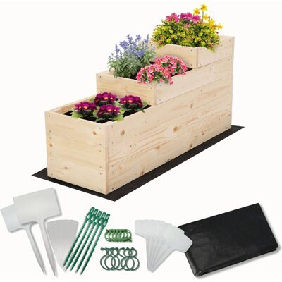 Skrzynie na warzywa warzywniak donica drewniany 30x90 ZESTAW EKO / Wamar-Sosenka Skrzynie na warzywa warzywniak donica drewniany 30x90 ZESTAW EKO / Wamar-Sosenka