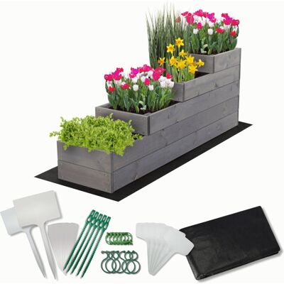 Skrzynie na warzywa warzywniak donica IMPREGNOWANY 30x120 ZESTAW EKO / Wamar-Sosenka Skrzynie na warzywa warzywniak donica IMPREGNOWANY 30x120 ZESTAW EKO / Wamar-Sosenka