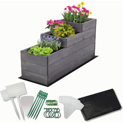 Skrzynie na warzywa warzywniak donica IMPREGNOWANY 30x90 ZESTAW EKO / Wamar-Sosenka Skrzynie na warzywa warzywniak donica IMPREGNOWANY 30x90 ZESTAW EKO / Wamar-Sosenka