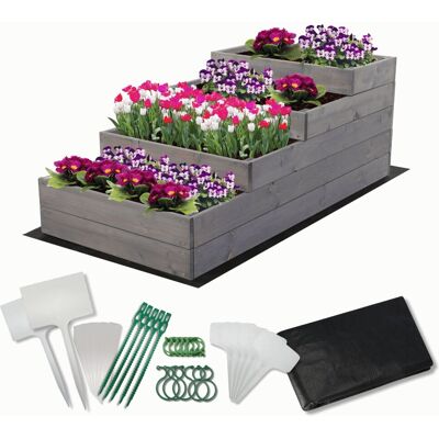 Skrzynie na warzywa warzywniak donica IMPREGNOWANY 60x120 ZESTAW EKO / Wamar-Sosenka Skrzynie na warzywa warzywniak donica IMPREGNOWANY 60x120 ZESTAW EKO / Wamar-Sosenka