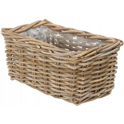 Inny producent SKRZYNKA RATTANOWA NA ROŚLINY 40x23x20 CM DONICA DEKORACYJNA SZARO-BRĄZOWA Inny producent SKRZYNKA RATTANOWA NA ROŚLINY 40x23x20 CM DONICA DEKORACYJNA SZARO-BRĄZOWA