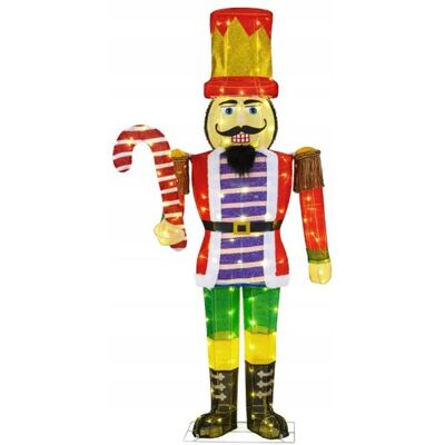 Inny producent Świąteczna figurka Dziadka do Orzechów CM25126DE, 170 cm Inny producent Świąteczna figurka Dziadka do Orzechów CM25126DE, 170 cm