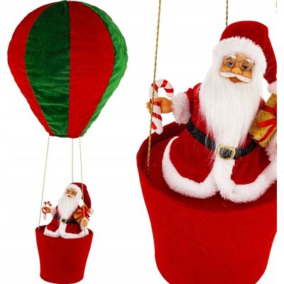 ARTPOL Świąteczna figurka Świąteczna Mikołaj w balonie 92 cm ARTPOL Świąteczna figurka Świąteczna Mikołaj w balonie 92 cm
