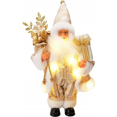 Koopman Święty Mikołaj na Święta Świąteczny Figurka 30cm Ozdoba Dekoracja Koopman Święty Mikołaj na Święta Świąteczny Figurka 30cm Ozdoba Dekoracja