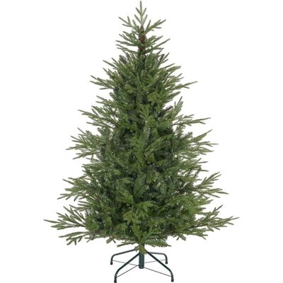 Homcom Sztuczna choinka 150 cm, 1724 gałązki, metalowa podstawa Homcom Sztuczna choinka 150 cm, 1724 gałązki, metalowa podstawa